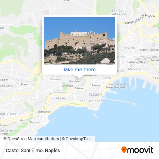 Castel Sant'Elmo map