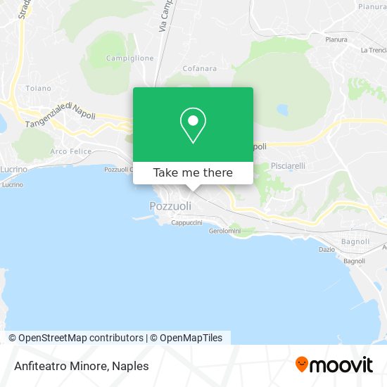 Anfiteatro Minore map