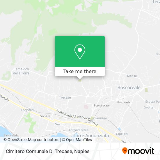 Cimitero Comunale Di Trecase map