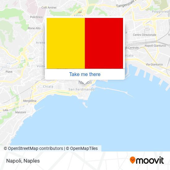 Napoli map