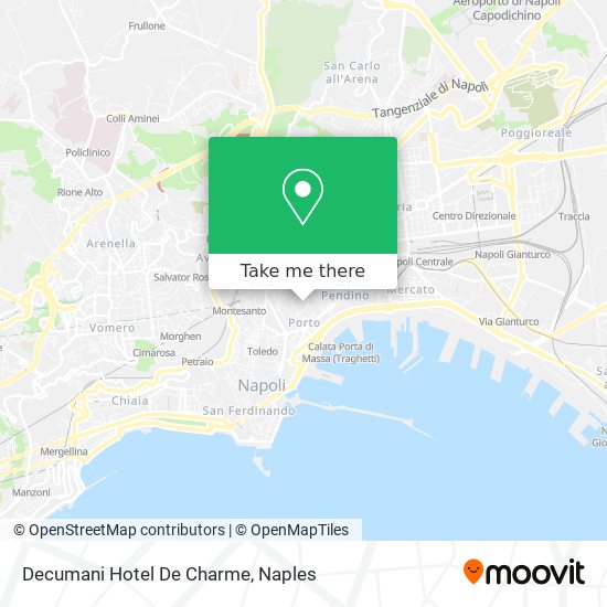 Decumani Hotel De Charme map