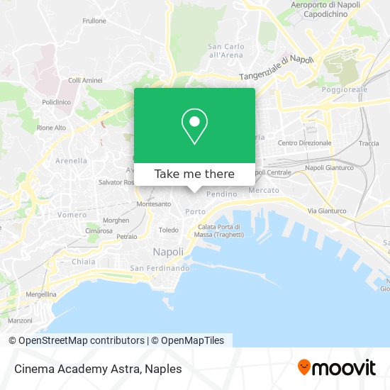 Cinema Academy Astra map