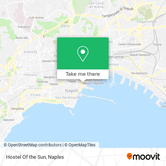 Hostel Of the Sun map