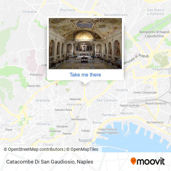 Catacombe Di San Gaudiosio map