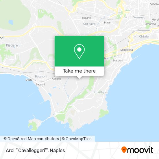 Arci ""Cavalleggeri"" map