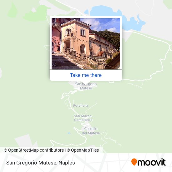 San Gregorio Matese map