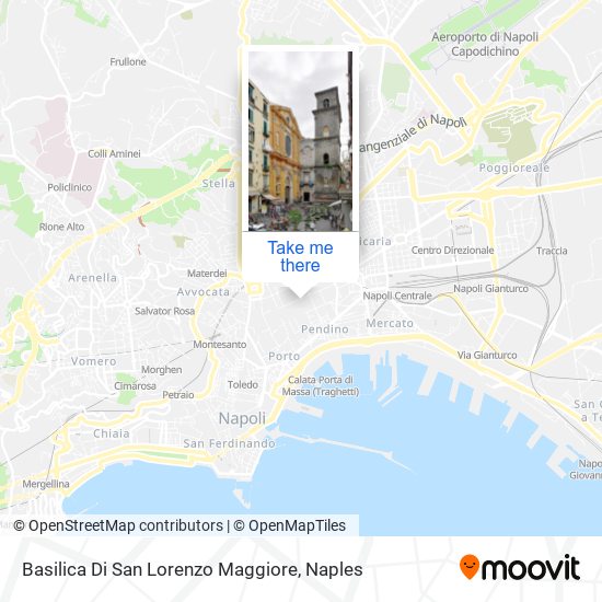Basilica Di San Lorenzo Maggiore map