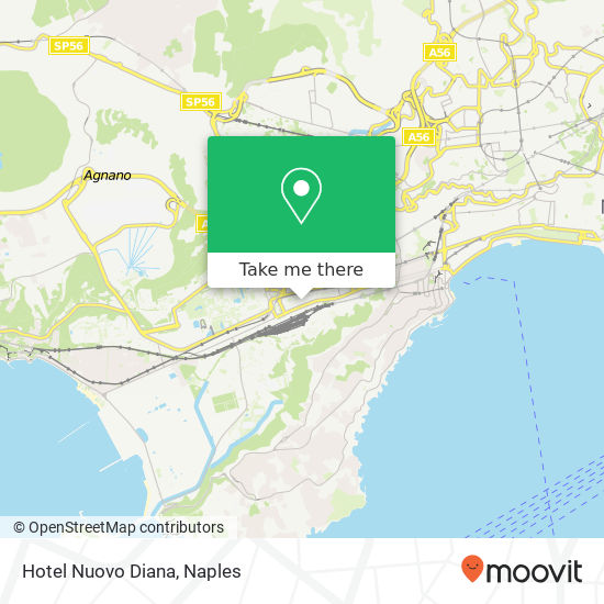 Hotel Nuovo Diana map