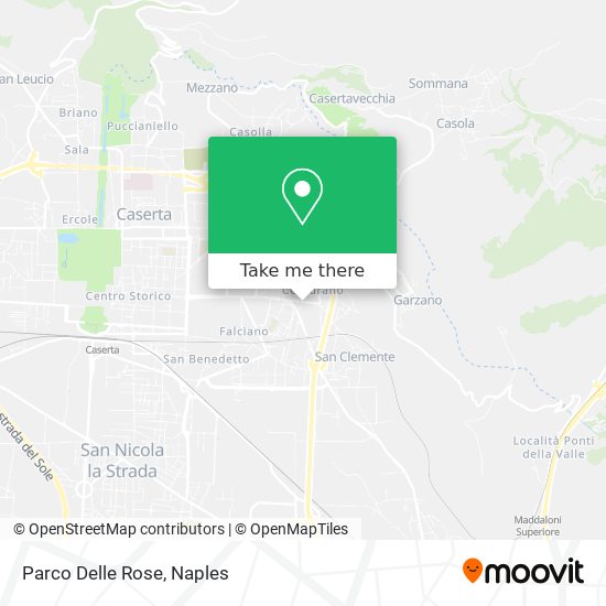 Parco Delle Rose map
