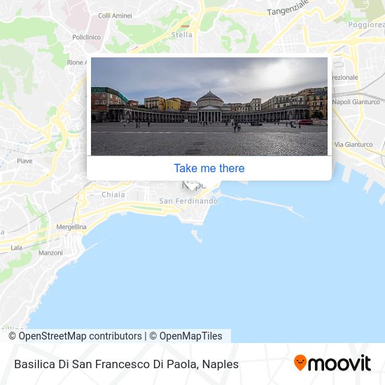 Basilica Di San Francesco Di Paola map