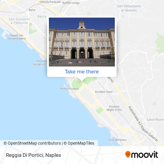 Reggia Di Portici map