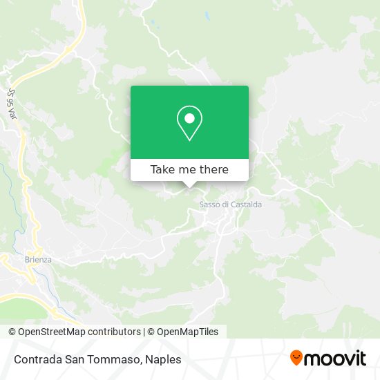 Contrada San Tommaso map