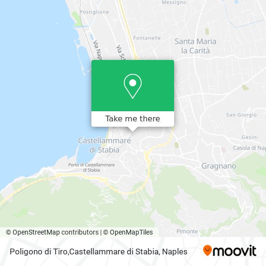 Poligono di Tiro,Castellammare di Stabia map
