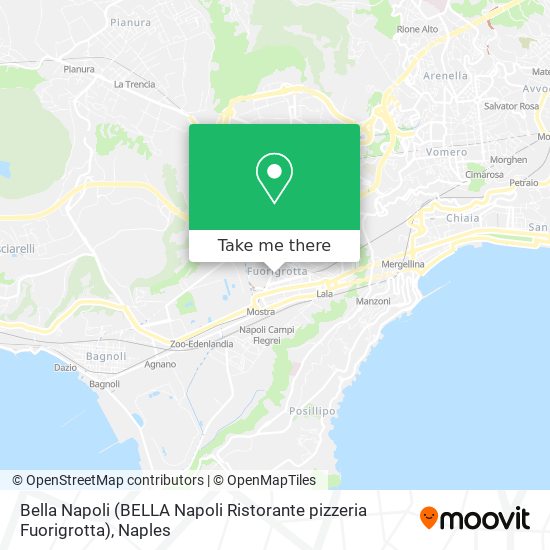 Bella Napoli (BELLA Napoli Ristorante pizzeria Fuorigrotta) map