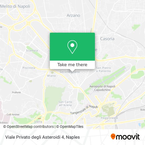 Viale Privato degli Asteroidi 4 map