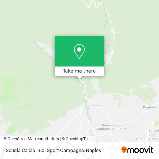 Scuola Calcio Ludi Sport Campagna map