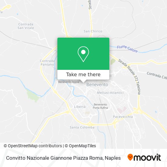 Convitto Nazionale Giannone Piazza Roma map