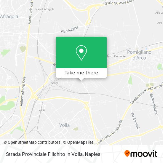 Strada Provinciale Filichito in Volla map