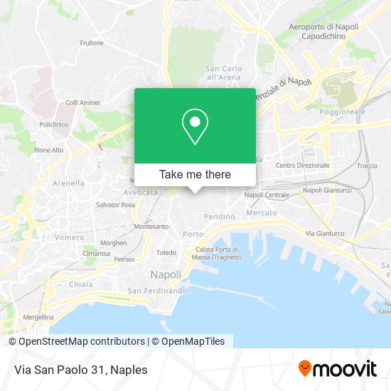 Via San Paolo  31 map