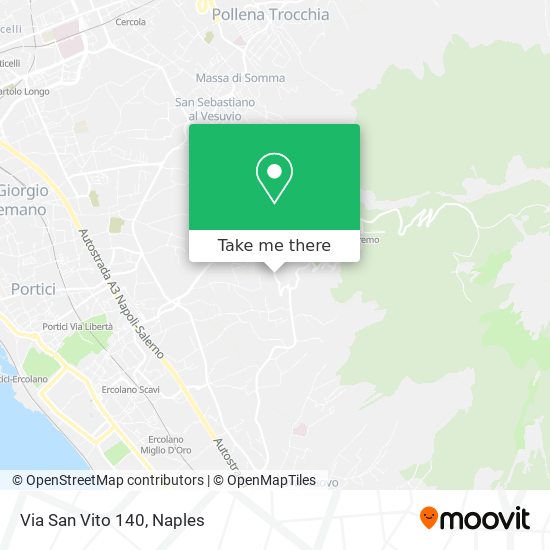 Via San Vito  140 map