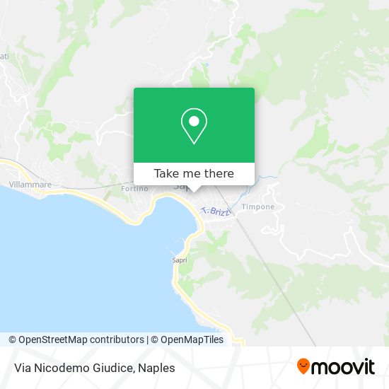 Via Nicodemo Giudice map