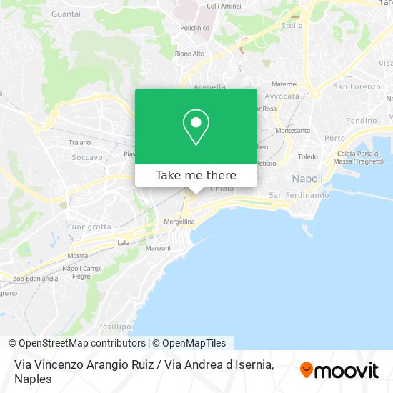 Via Vincenzo Arangio Ruiz / Via Andrea d'Isernia map