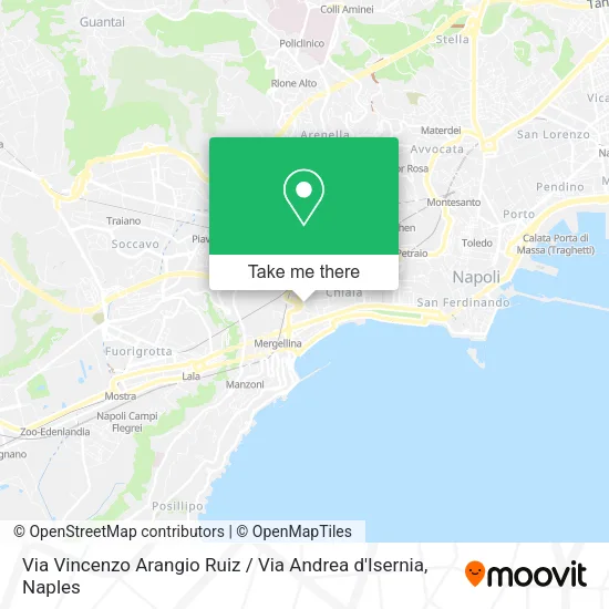 Via Vincenzo Arangio Ruiz / Via Andrea d'Isernia map
