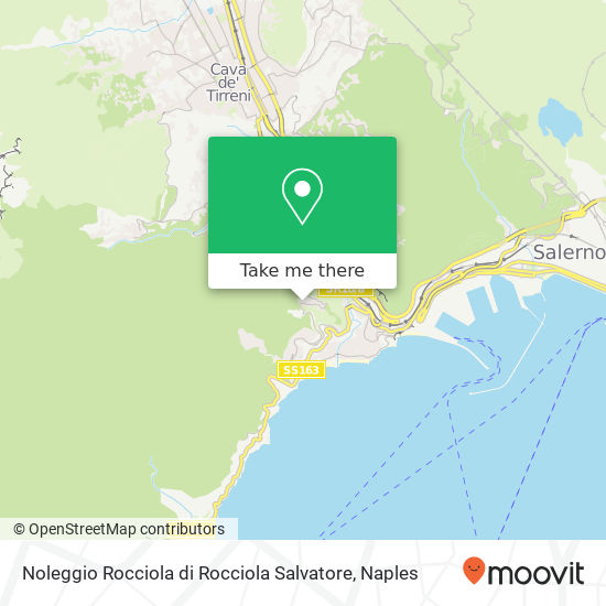 Noleggio Rocciola di Rocciola Salvatore map