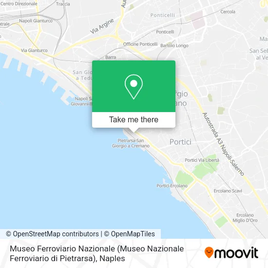 Museo Ferroviario Nazionale (Museo Nazionale Ferroviario di Pietrarsa) map