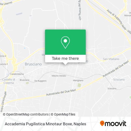 Accademia Pugilistica Minotaur Boxe map