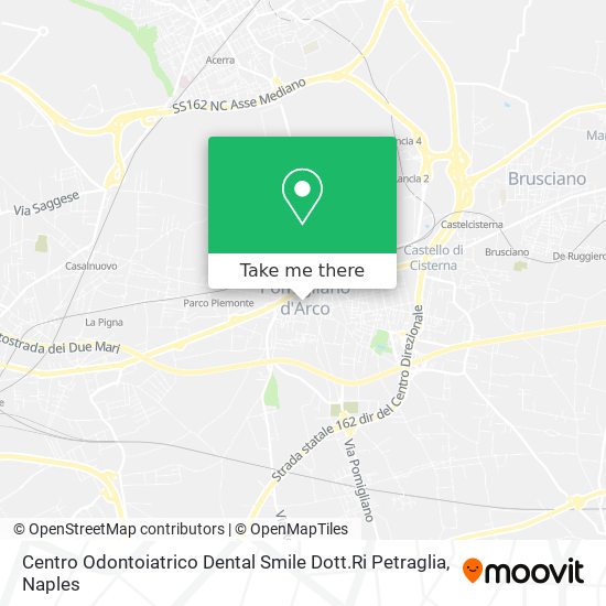 Centro Odontoiatrico Dental Smile Dott.Ri Petraglia map