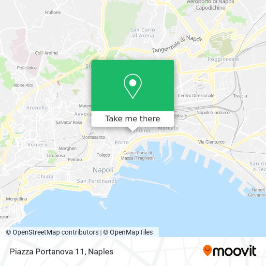 Piazza Portanova  11 map