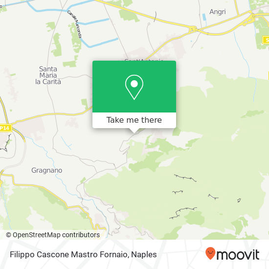Filippo Cascone Mastro Fornaio map