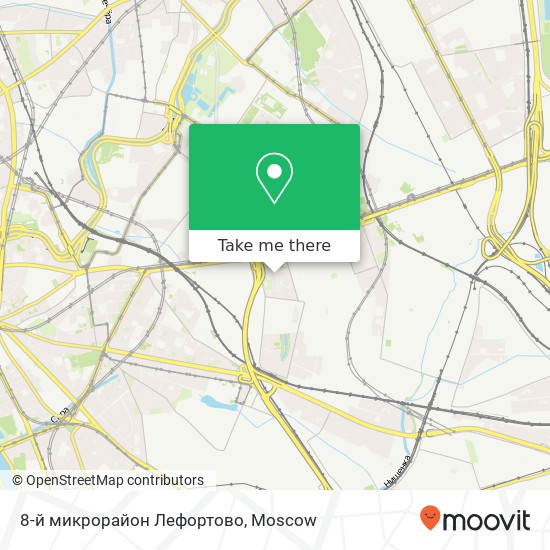 8-й микрорайон Лефортово map
