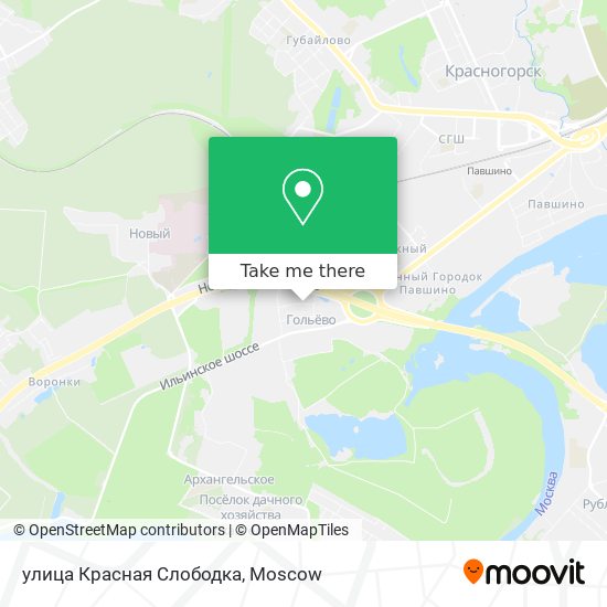 улица Красная Слободка map