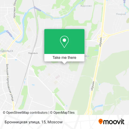 Бронницкая улица, 15 map