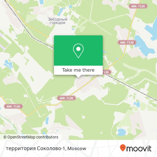 территория Соколово-1 map