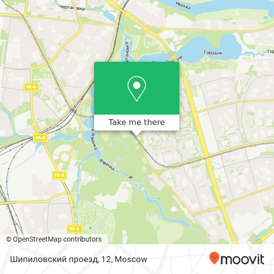 Шипиловский проезд, 12 map