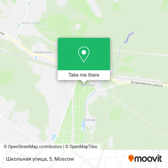 Школьная улица, 5 map
