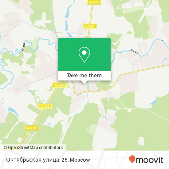 Октябрьская улица, 26 map