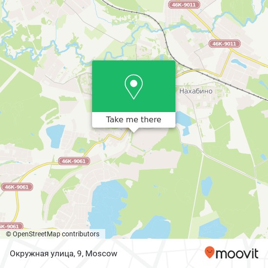 Окружная улица, 9 map