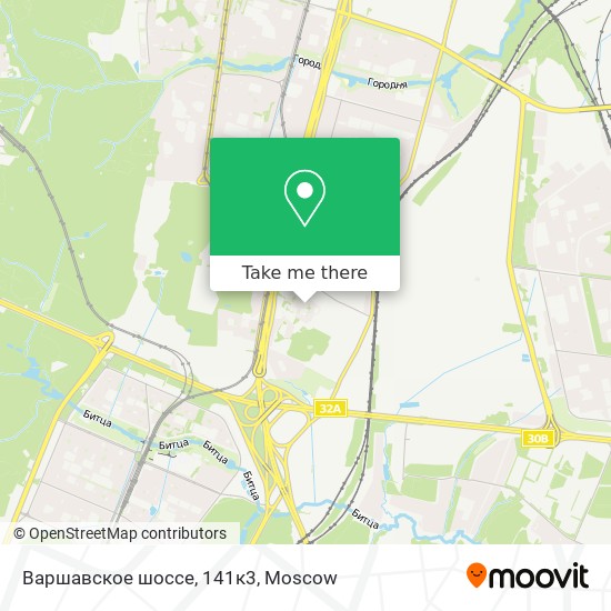 Варшавское шоссе, 141к3 map