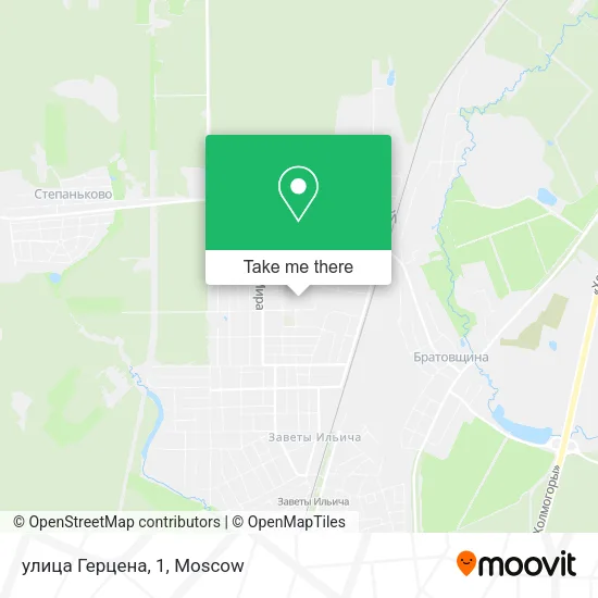 улица Герцена, 1 map