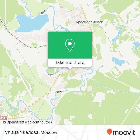 улица Чкалова map