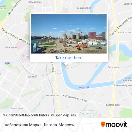 набережная Марка Шагала map