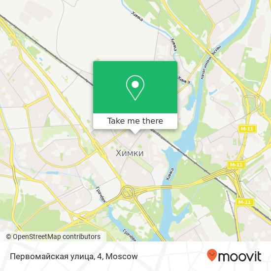 Первомайская улица, 4 map