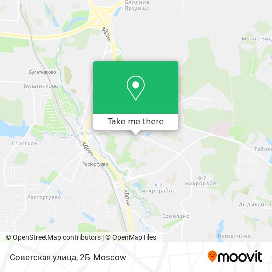 Советская улица, 2Б map