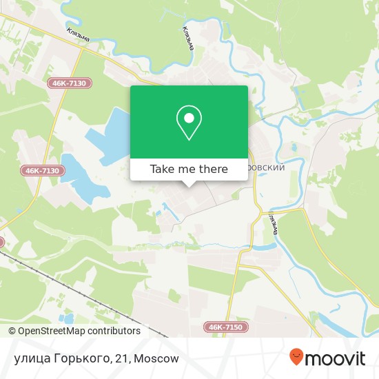 улица Горького, 21 map