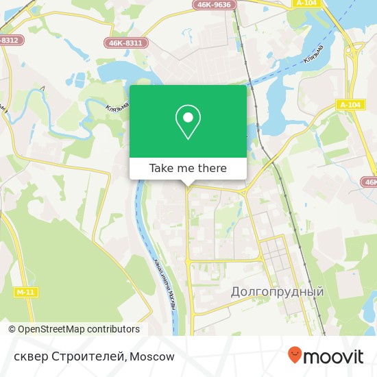 сквер Строителей map