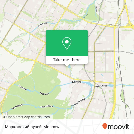 Марковский ручей map